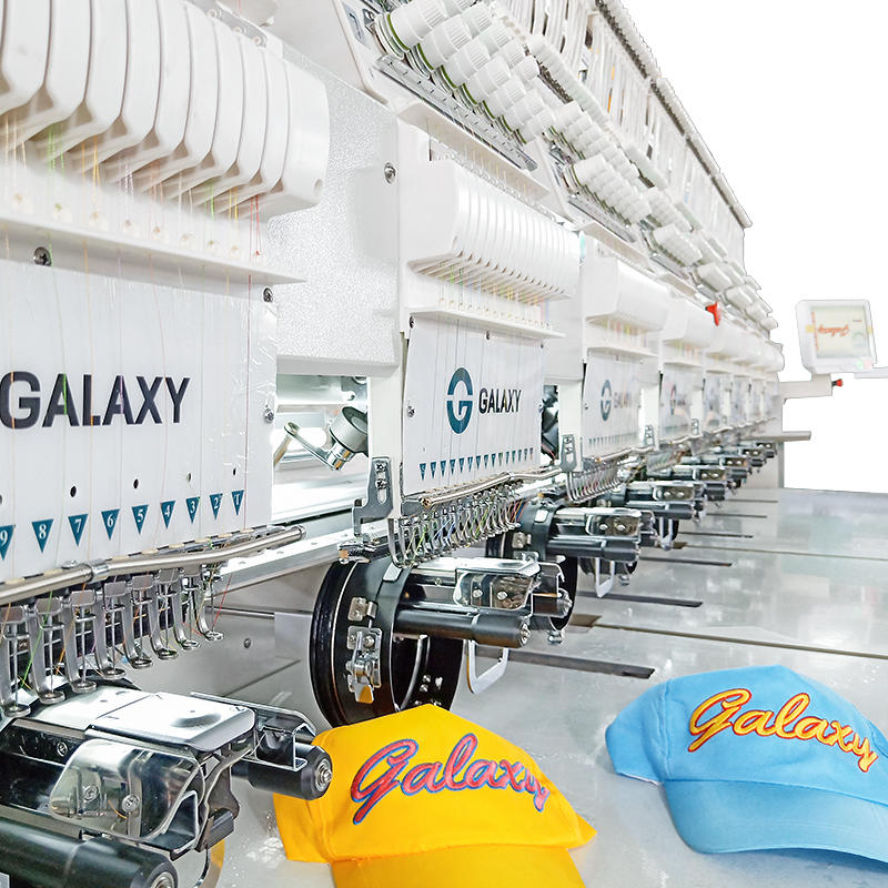 G1208A eight heads flat and caps embroidery machine 8 heads