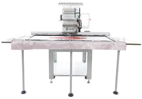 What are the characteristics of one head big size embroidery machine open frame?
