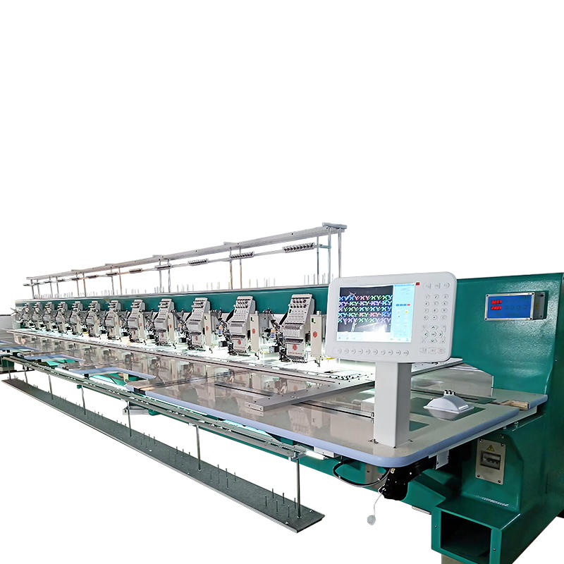 Flat and chenille embroidery machine 