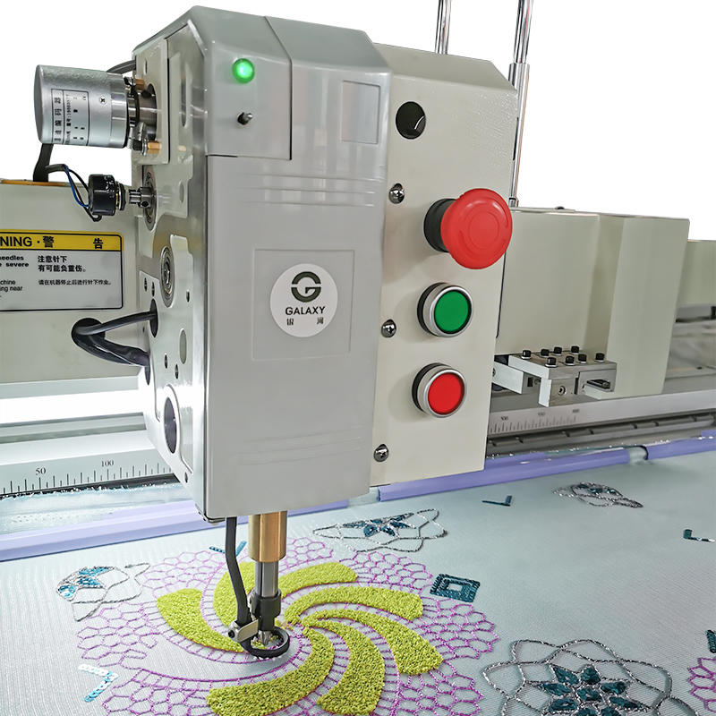 1+1 flat and chenille mixed function embroidery machine