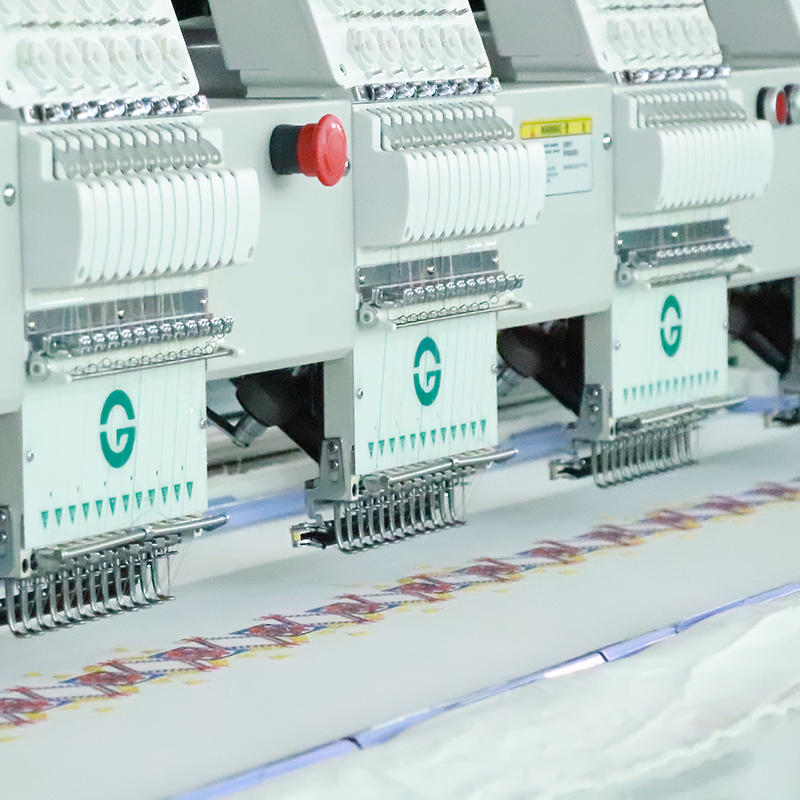 G1204A four heads garments shoes bags embroidery machine twin heads