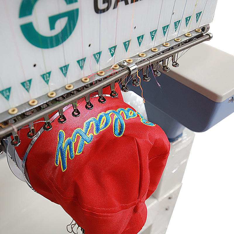 GX1201A-Y4 (GX1501A-Y4) single head cap t-shirts garments shoes tubular embroidery machine
