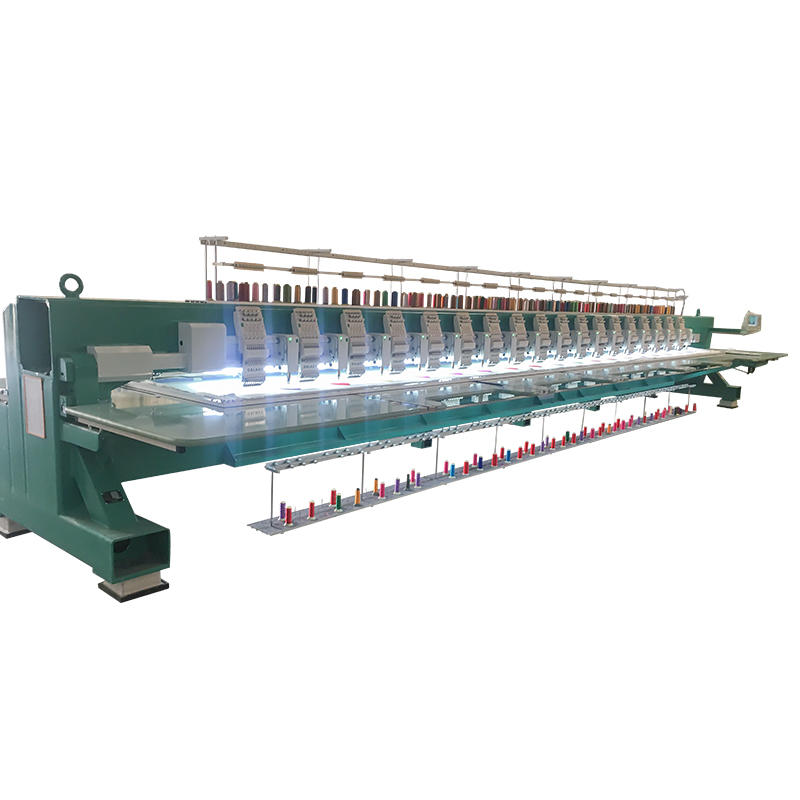 Flat and chenille embroidery machine 