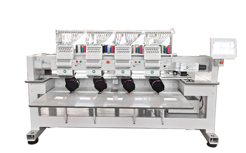 G1204A four heads garments shoes bags embroidery machine twin heads