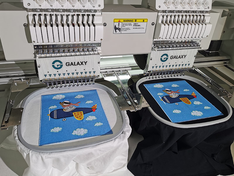 Garment embroidery frame