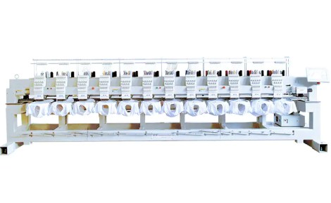 How to use single head cap t-shirts garments shoes tubular embroidery machine?